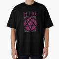 Heartagram Him Band Tee Heartagram Tee Pink Him Band Logo by fredricksonsx