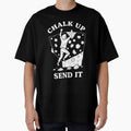 Chalk Up Send It Climbing Rock Bouldering Design by LuminOrb