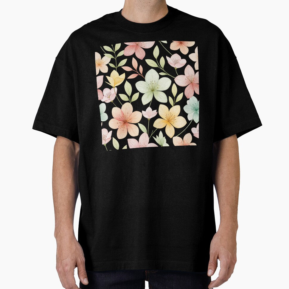 Blooming Life on Dark Canvas by joycrysstudio