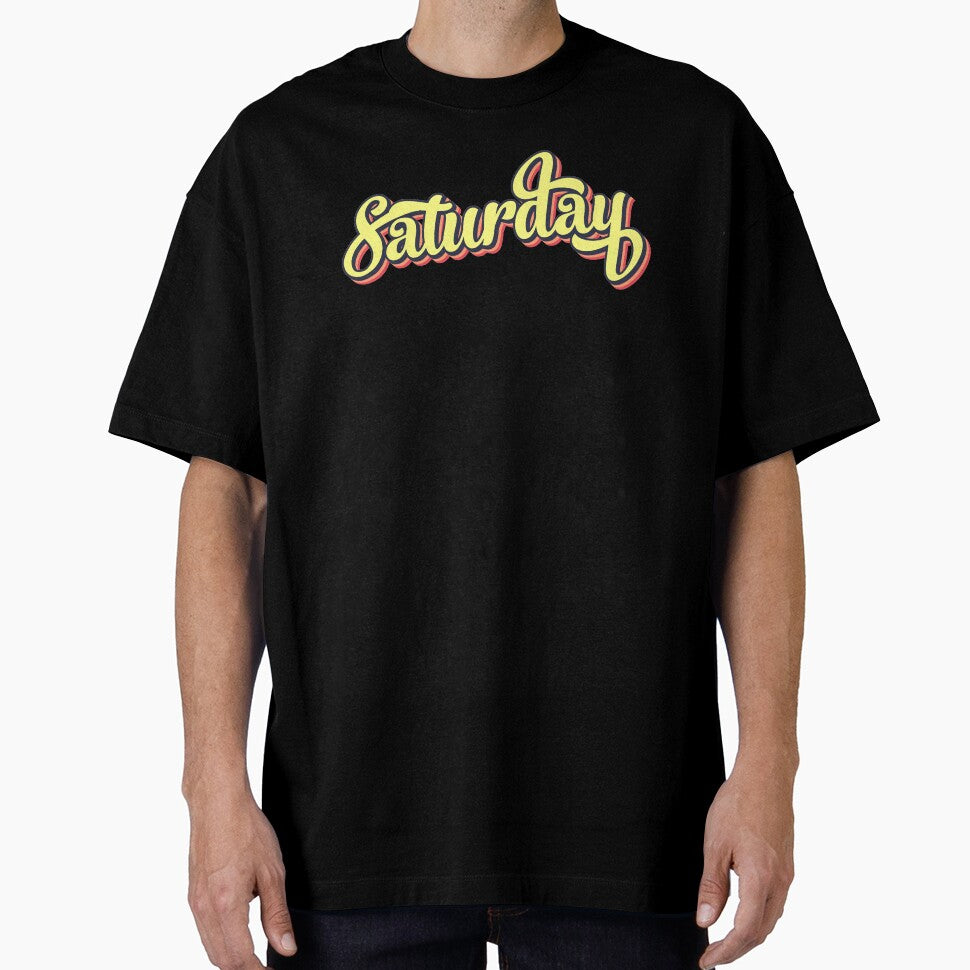 Retro colorful font saturday by PrintsyGal