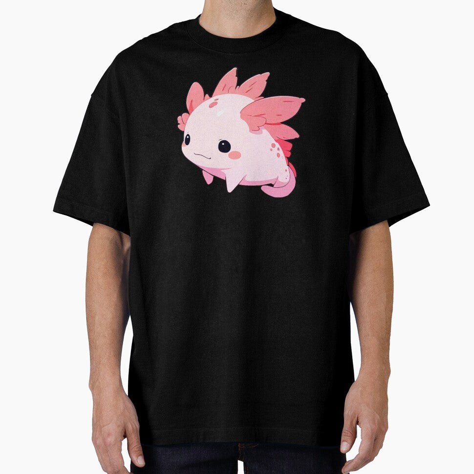 Adorable axolotl by FreshArtFusion