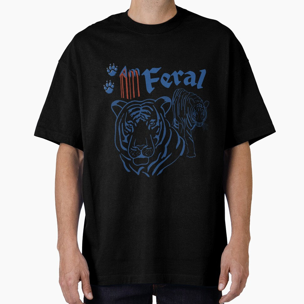 I Am Feral,Tiger by RedFlowerful