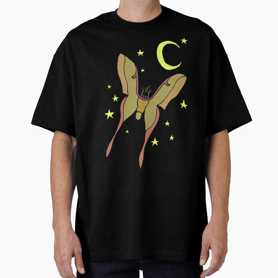 Pretty Butterfly / Chinese Moon Moth (Actias Ningpoana) Flying At Night (No Text) by Graograman
