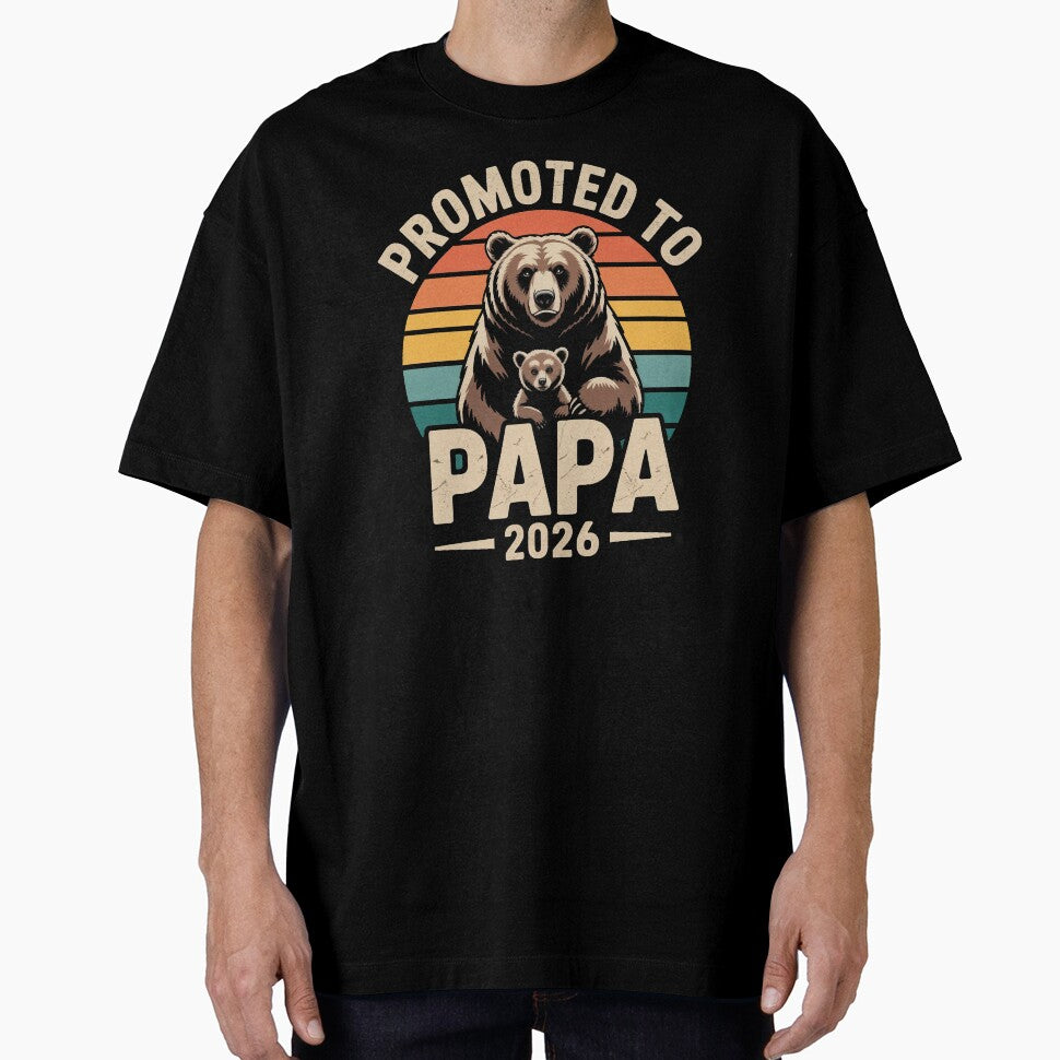 Cute Bear 2026 Funny First Time Dad Vintage by QuiteOrbit