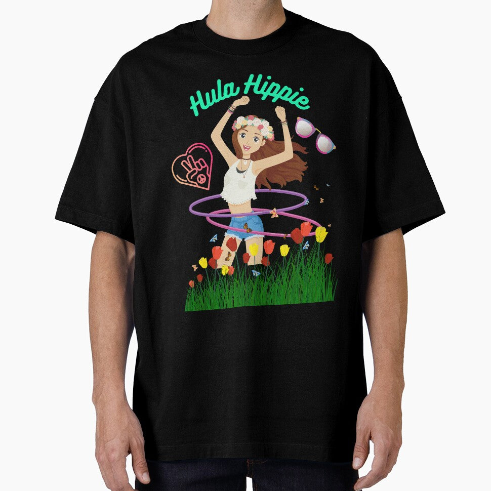 Hula hippie fun exercise dancing fitness by Shirtflyer