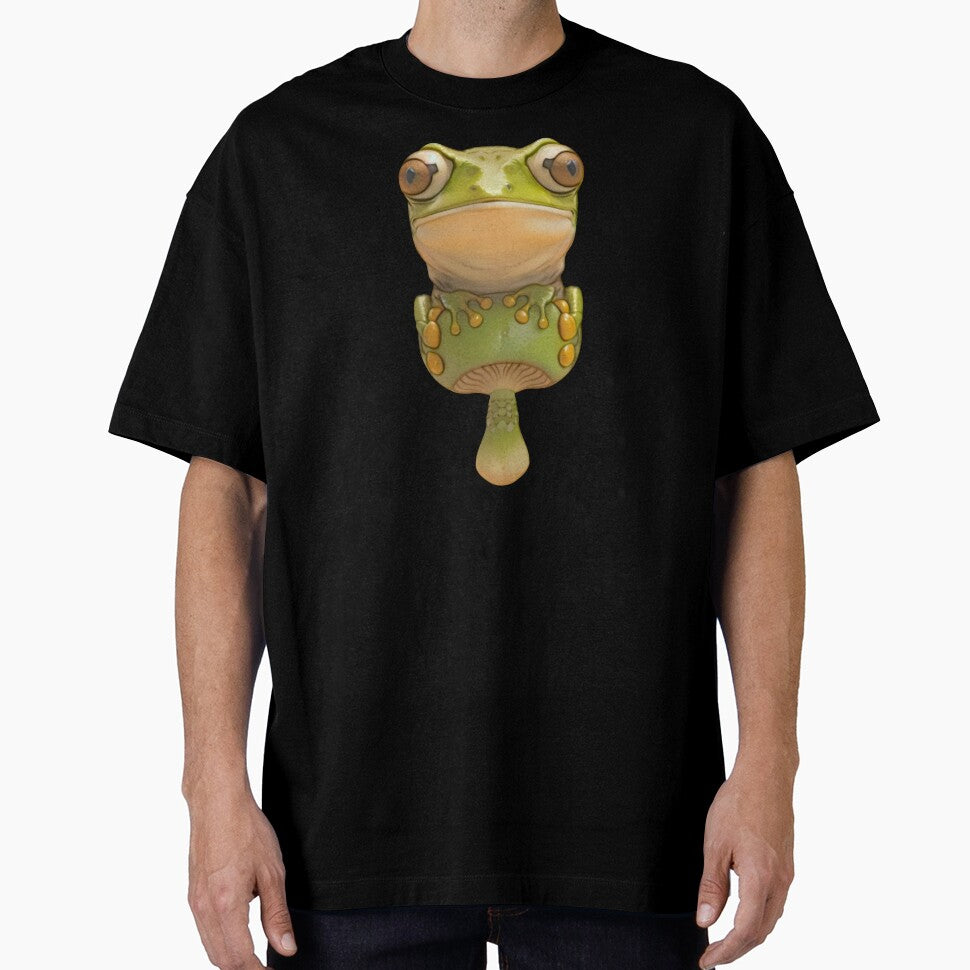 Frog on a shroom by ScottGeorges
