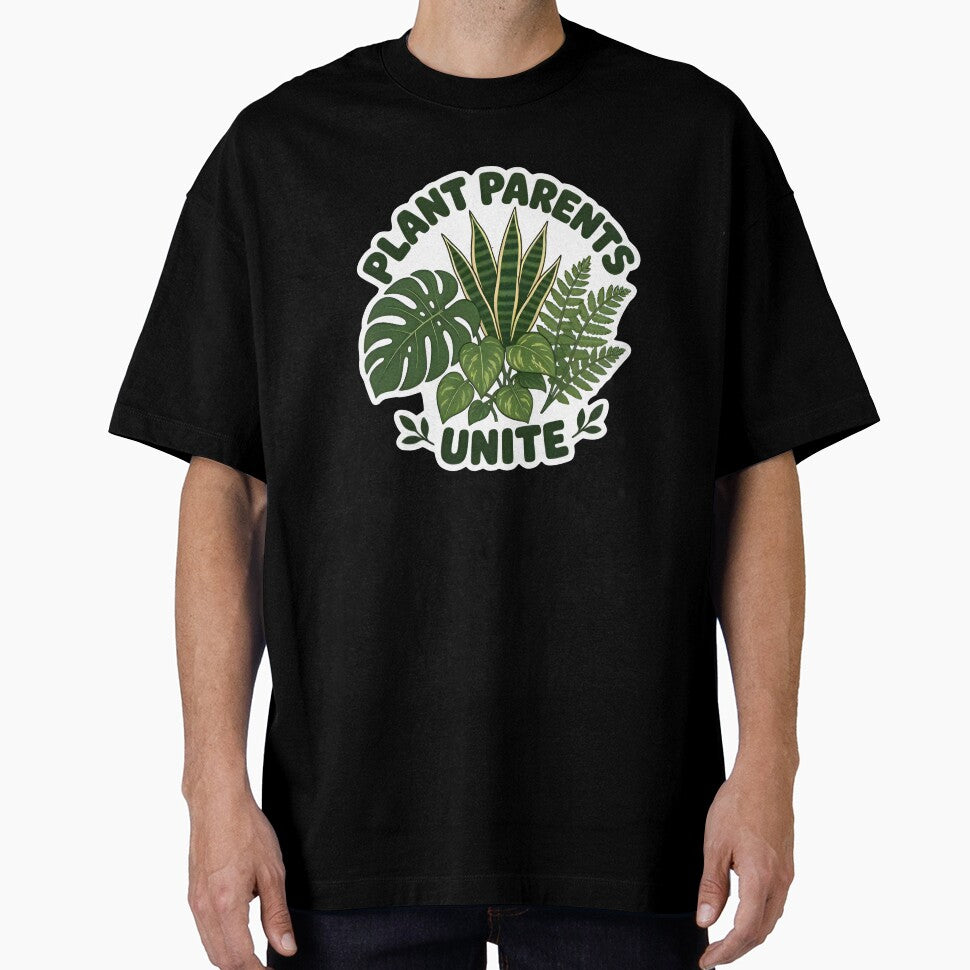 Plant Parents Unite Monstera Snake Plant Botanical Sticker by FestivityFinds