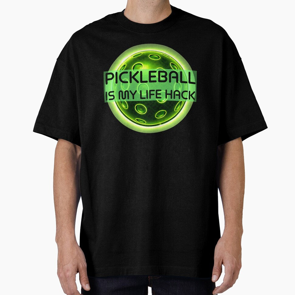 Pickleball Is My Life Hack - Funny Pickleball Shirt by FRIENDLY PICKLEBALL