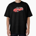 Street Cat Carpool Red by Easykiel-art