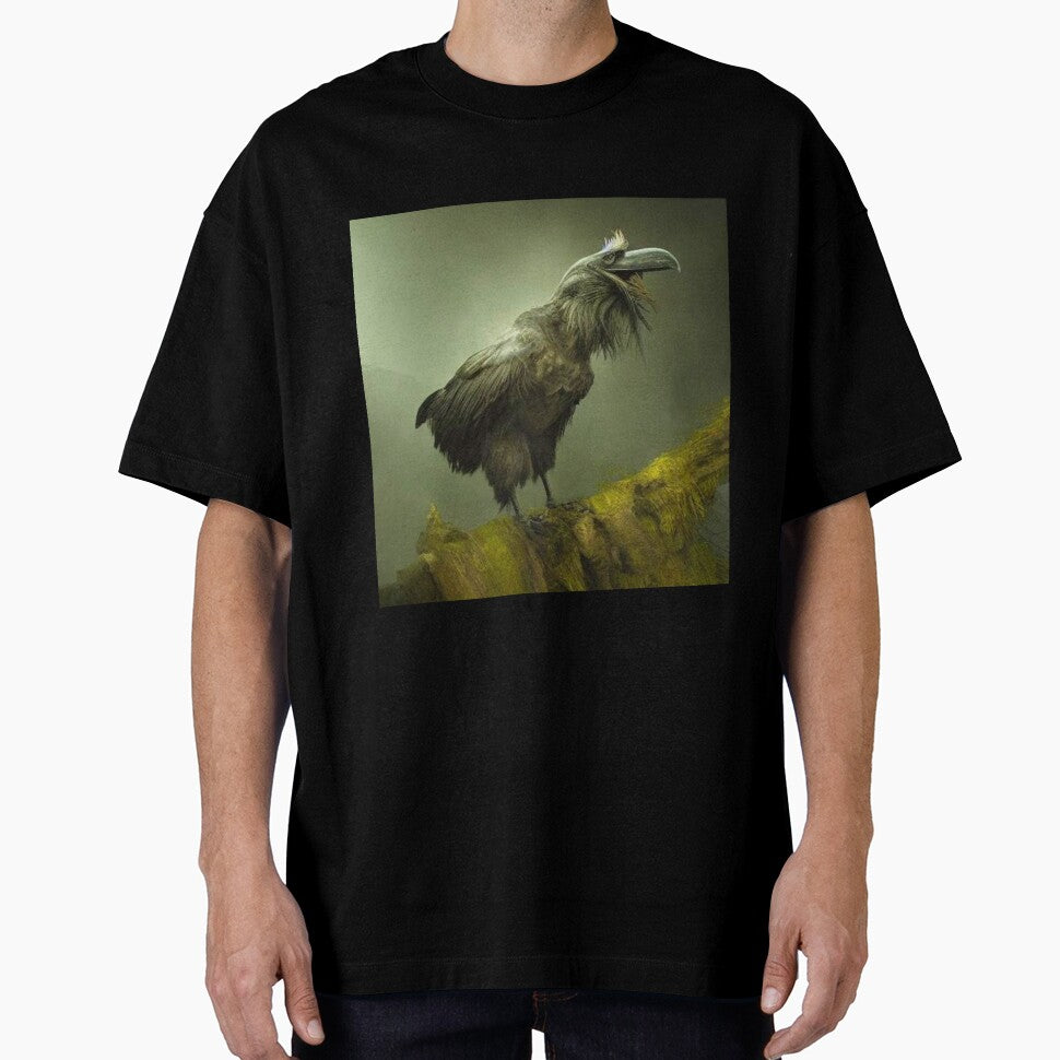 Scruffy oversized raven by ArtySaxon