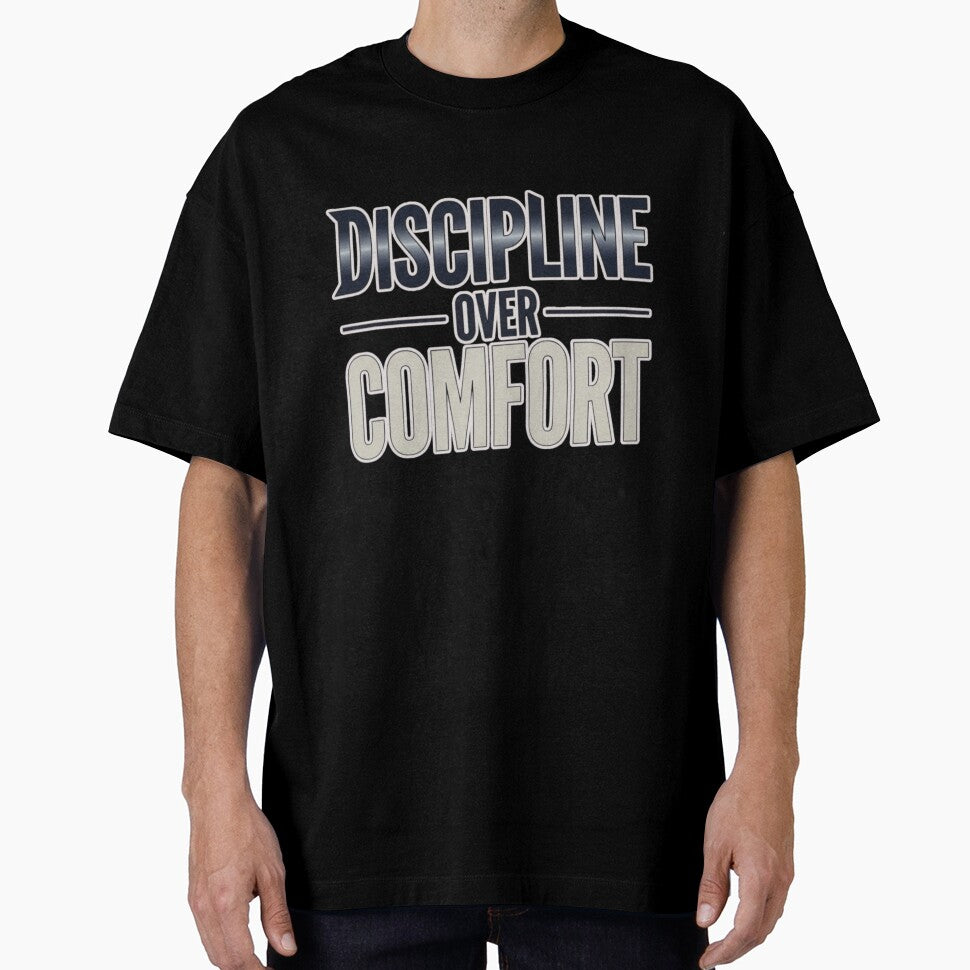 Discipline Over Comfort | Aesthetic Biohacking Tee - Cold Plunge Edition by FitEnvy