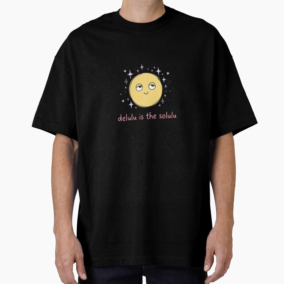 Delulu Is The Solulu - Cute Pastel Dreamy Smiley Face Gen Z Meme by Arts Paradise