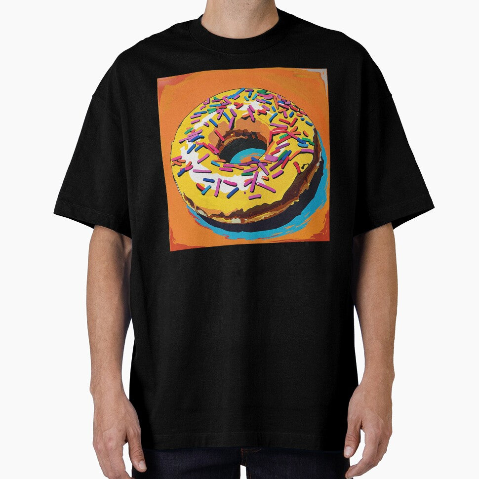 Iced Donut Pop Art 5 by AstroRisq