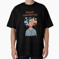 Mentally Somewhere Else – Minimalist Vector Art T-Shirt by FrameRoom