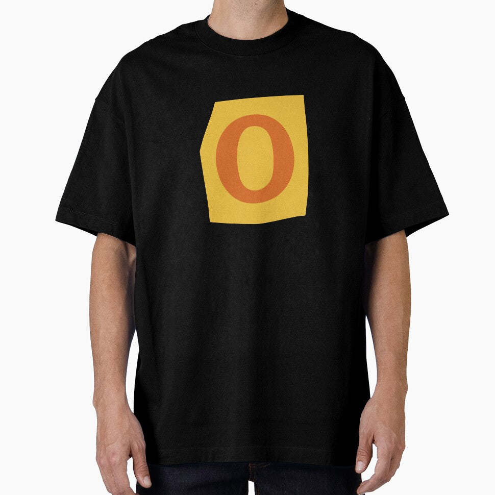 Letter O - Colorful Cutout Paper Collage Alphabet Initial by uncoXab