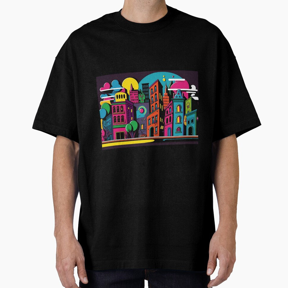 Pop art city landscape by VeronicArt85