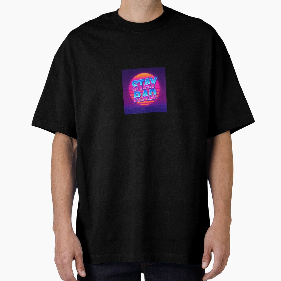 Stay Rad Colorful Logo by jrARTHOUSE