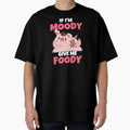 If I'm Moody Give Me Foody Funny Pig by ricricswert