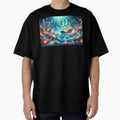 Underwater Fantasy with Pirate Ship and Glowing Coral by TeslaSt0re