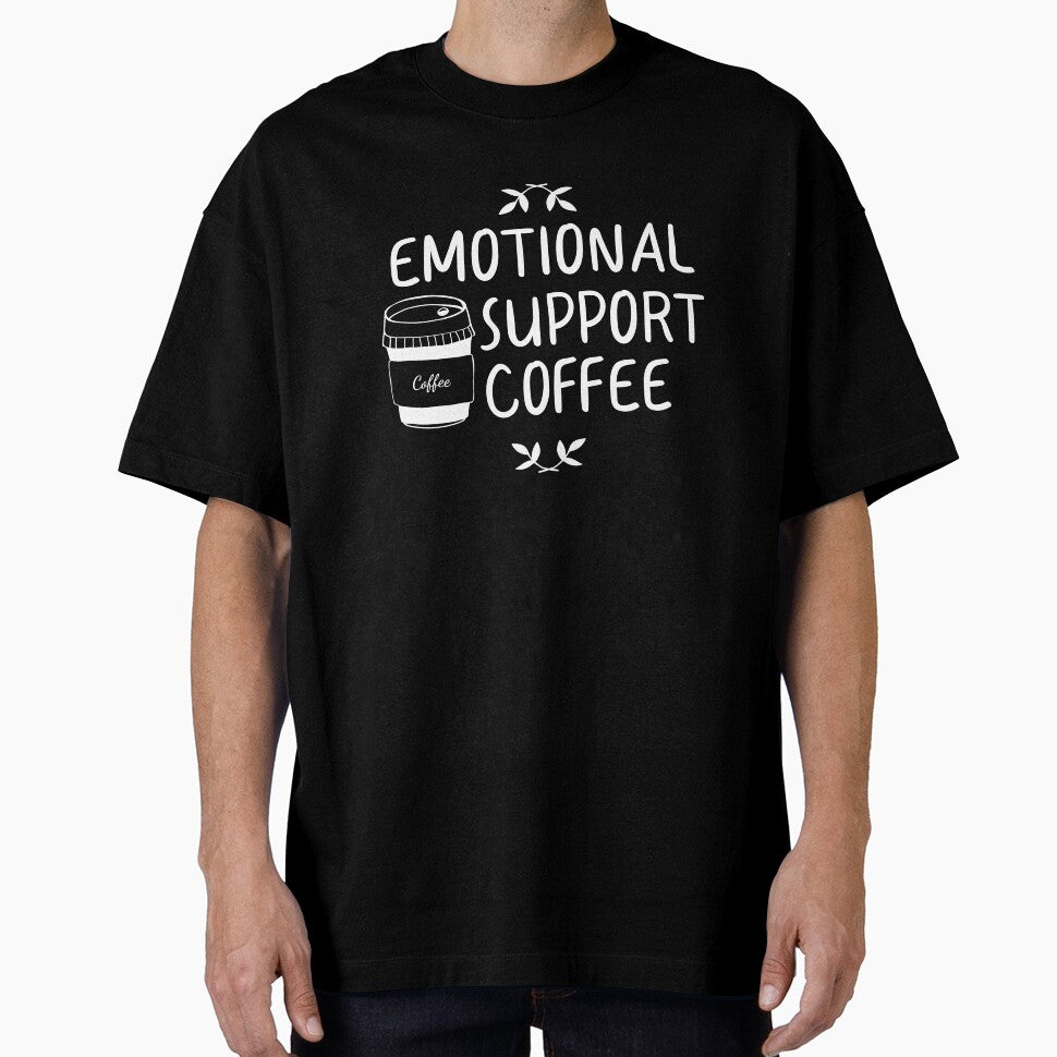 Emotional Support Coffee Design for Coffee Lovers and Coffee Fueled Person by TheMugsZone
