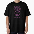Stay Weird – Embrace Your Quirky Side | Doodle Face Tee by CuteOasis