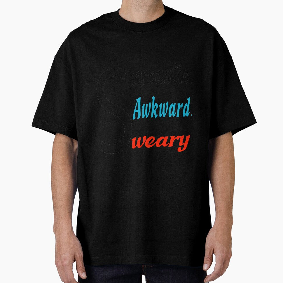 Sarcastic. Awkward. Sweary. gift for mom gift for dad by darishoping