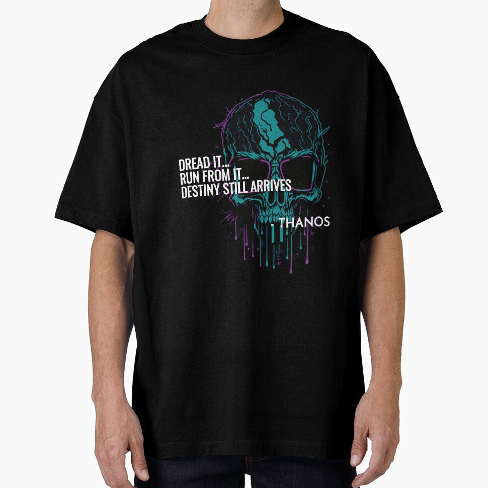Thanos Quote Skull by kn-clothing