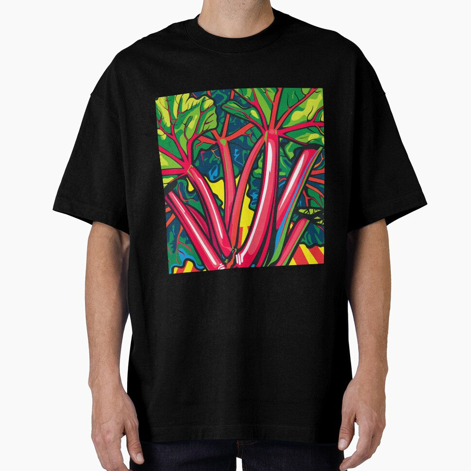 Rhubarb Pop Art 2 by AstroRisq
