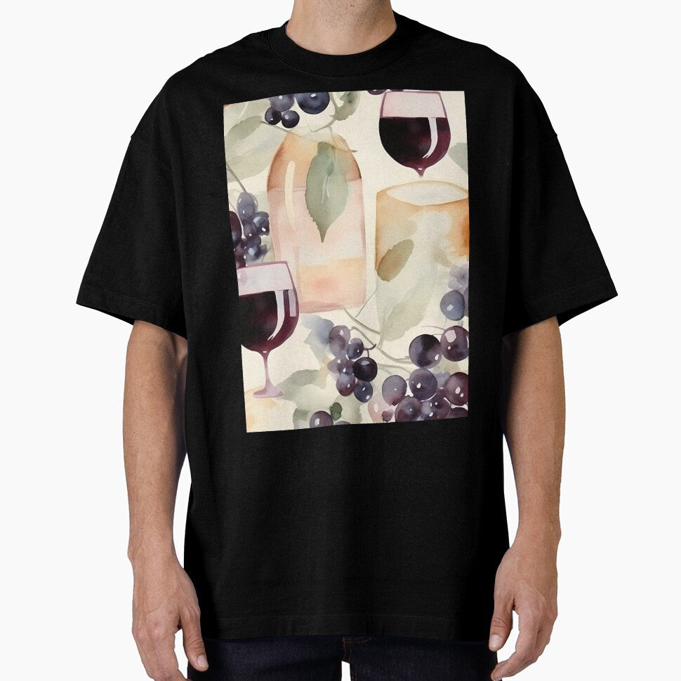 Wine and Cheese Water Color 3 by FantasyRealmOP