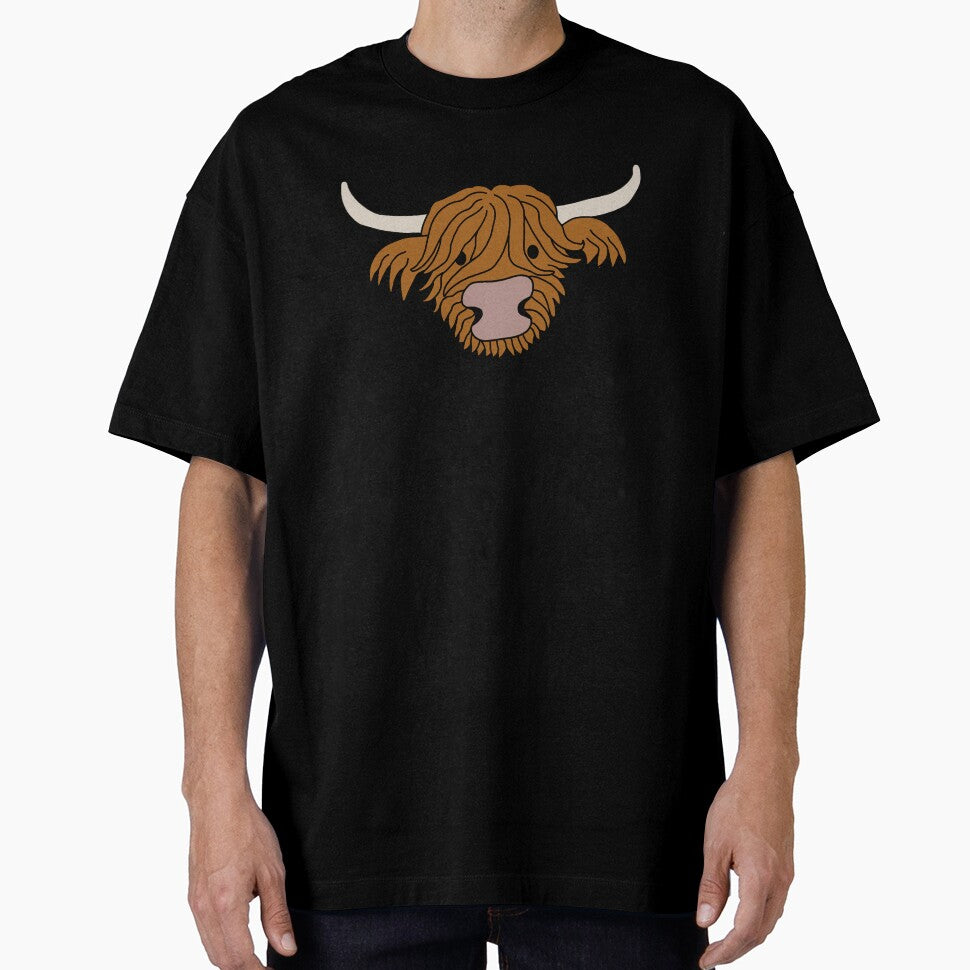 Cute Highland Cow Cartoon by Scat the cat