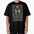 Serpent Twin Priestess – Dark Occult Eclipse Shirt by wanado