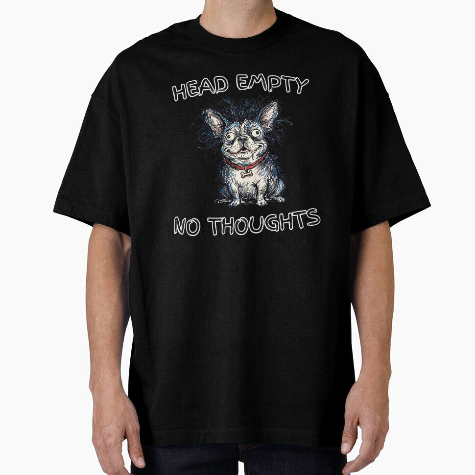 Head Empty No Thoughts Funny Dog Meme by Joruproyect
