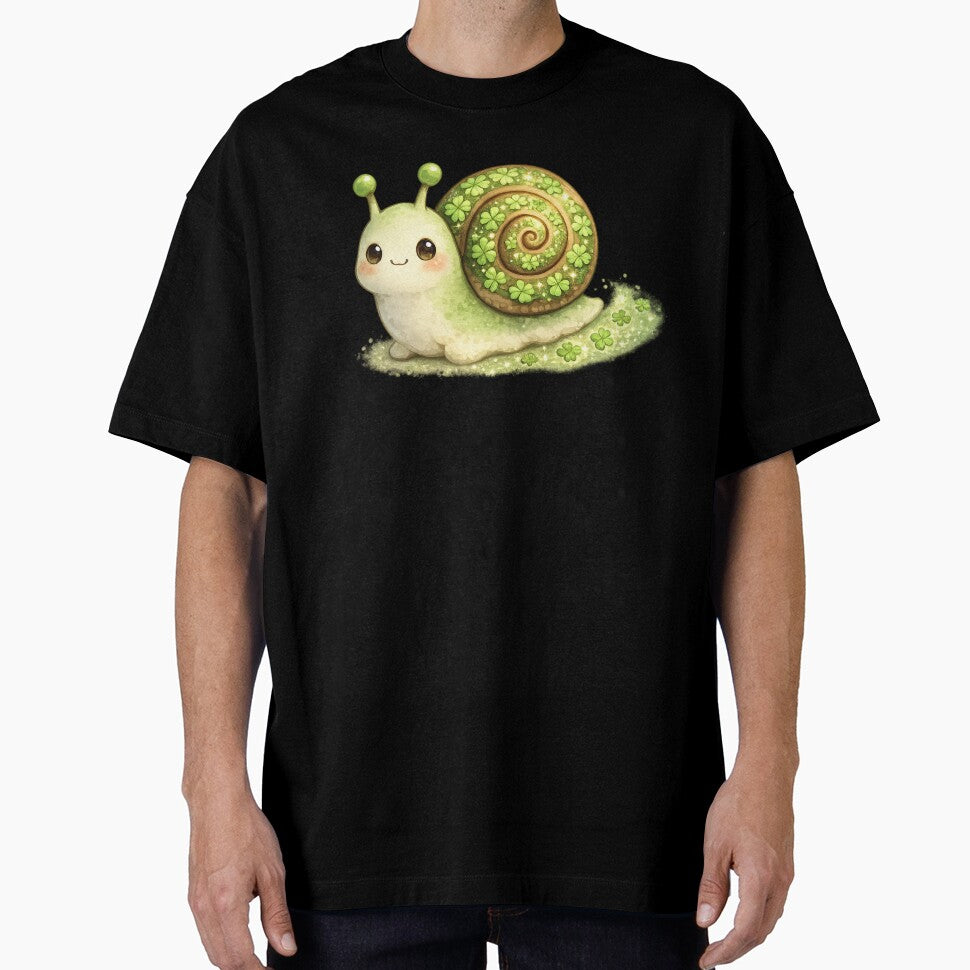 Slow Living, Big Luck – Cozy Irish Cottagecore Snail by PunchDrop