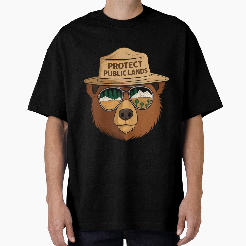 Protect our public lands - resist smokey the bear national parks nature adventures by SimsimahLaughs