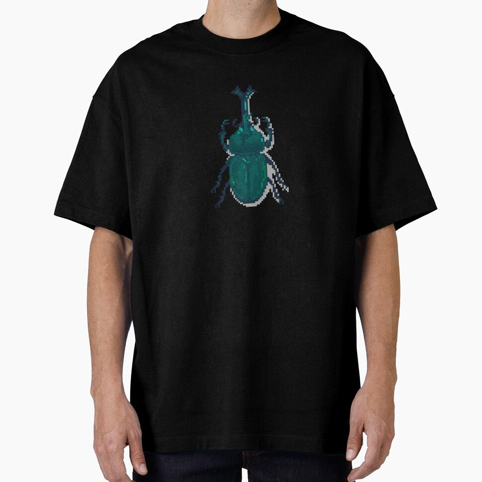 Pixel art beetle nº 49 by Kanistamps