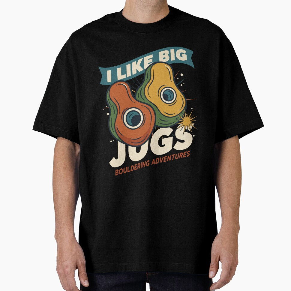 I Like Big Jugs Bouldering Adventures Fun by LuminOrb