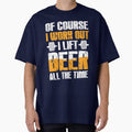 Funny Beer Work Out Humor Drinking Exercise Joke by mmos