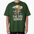 The Dog Nomad Golden Retriever Hiking Travel Adventure by thoughtswear