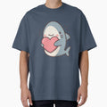 Cute Shark Heart by Zeiroa