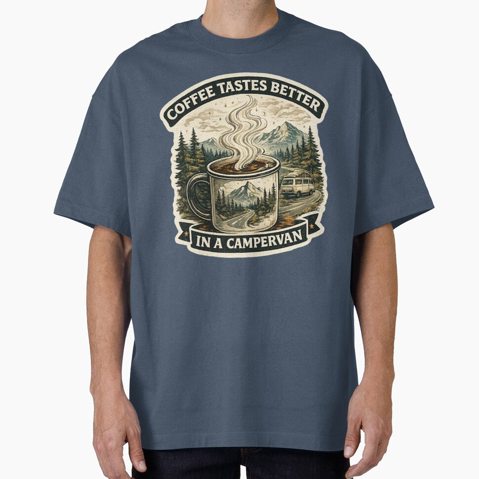 Coffee Tastes Better In A Campervan Vintage Vanlife Design by naturalsurvival