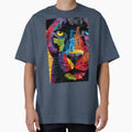 Protect the Panthers - Striking Collage Artwork with Colorful Fragments and Energy by OlfactoART Studio