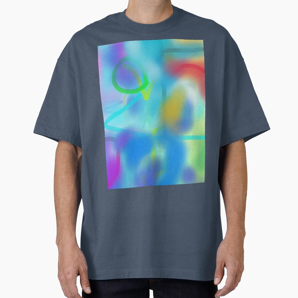 Colorful Abstract Art T-Shirt 6 by masabo