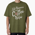 Life happens and coffee helps, light color by DoceVaga