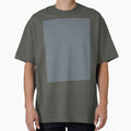 Plain Solid Color Medium Grey Chic Cool Gray Teal Gray Teal Grey by mimihuang creations