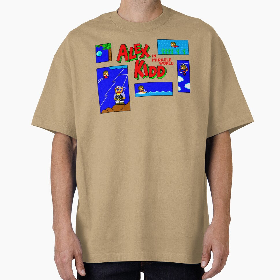 Alex Kidd in Miracle World - Title Screen by pixel8tees