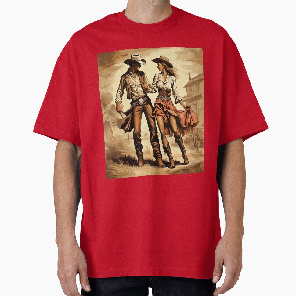 "Country Dances: Cowboy and Cowgirl's Rhythm" by Artisticanvas