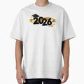 Graduate 2026 (Offset) with Black Graduation Hat, Gold Stars & Gold Ribbon by JeweledDesigns