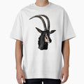 S is for Sable Antelope ,Sable Antelope Artwork – Majestic African Antelope Illustration and Wildlife Design by PrettylittlepastelUk