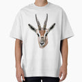 S is for Spekes Gazelle, Speke’s Gazelle Illustration – Rare African Antelope Wildlife Art by PrettylittlepastelUk