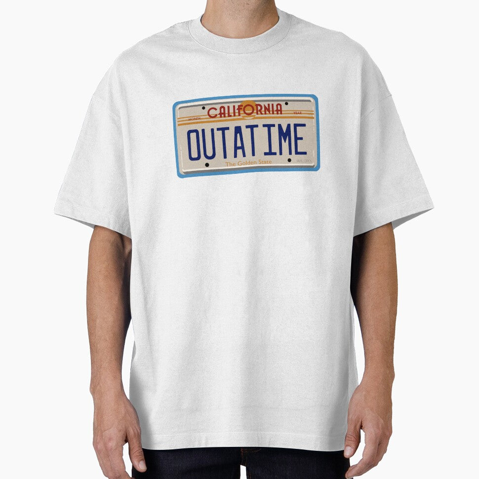 OUTATIME Back to the Future licence plate by garvs-studios